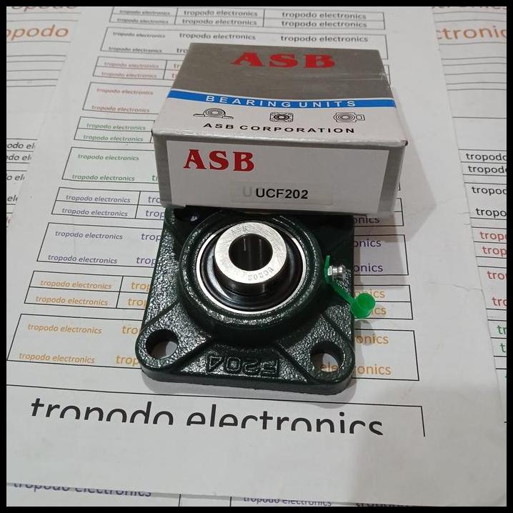 GRATIS ONGKIR PILLOW BLOCK BEARING UNIT UCF 202 MERK ASB