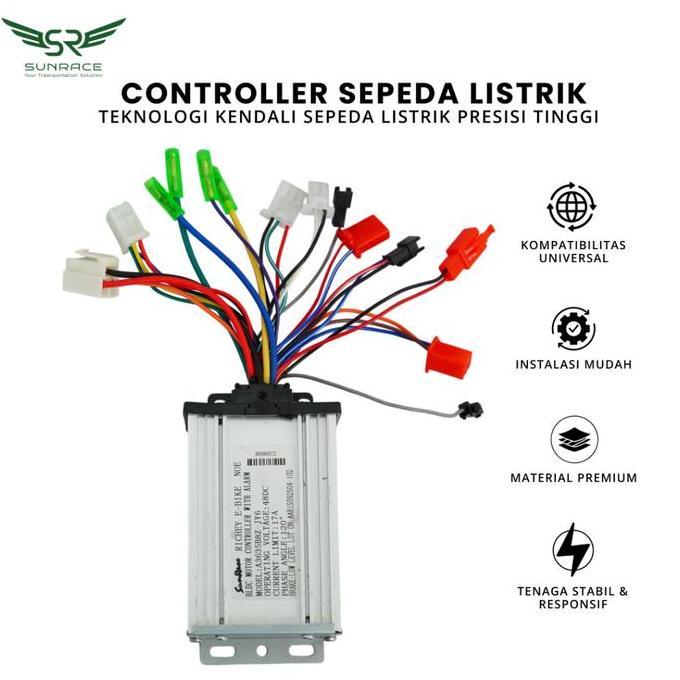 Promo CONTROLLER / KONTROLER SEPEDA LISTRIK SUNRACE Diskon