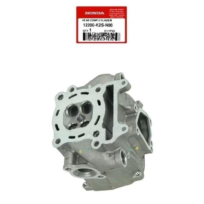 12200K2SN00 Blok Cylinder Head Hed Vario 160 K2S PCX 160 New 2025 ORIGINAL AHM
