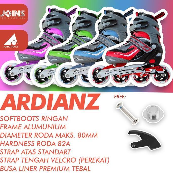 TERBARU Sepatu Roda Anak Inline Skate Pemula Ardianz
