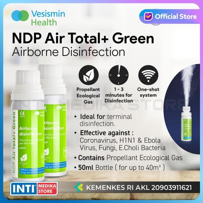 [FR} VESISMIN - NDP Air Total + Airborne Disinfectant | Desinfektan Udara