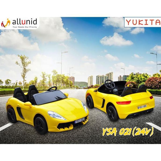 Mobil Aki Yukita YSA-021 24 Volt (bisa muat 2 orang dewasa)