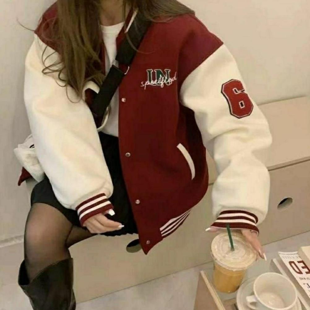 DISKON 69 UN BASEBALL XXL | JACKET BASEBALL VERSITY UN OVERSIZE