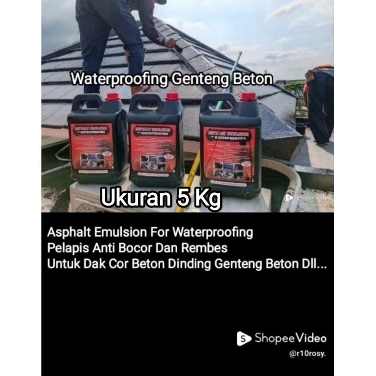 Asphalt Emulsion Anti Bocor 5 Kg Waterproofing