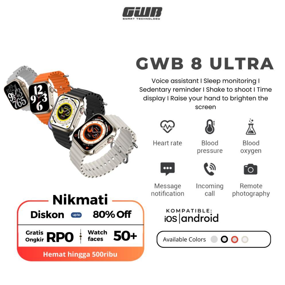new deals gwb ultra smartwatch wireless charging kalkulator custome wallpaper bergaransi smartwatch