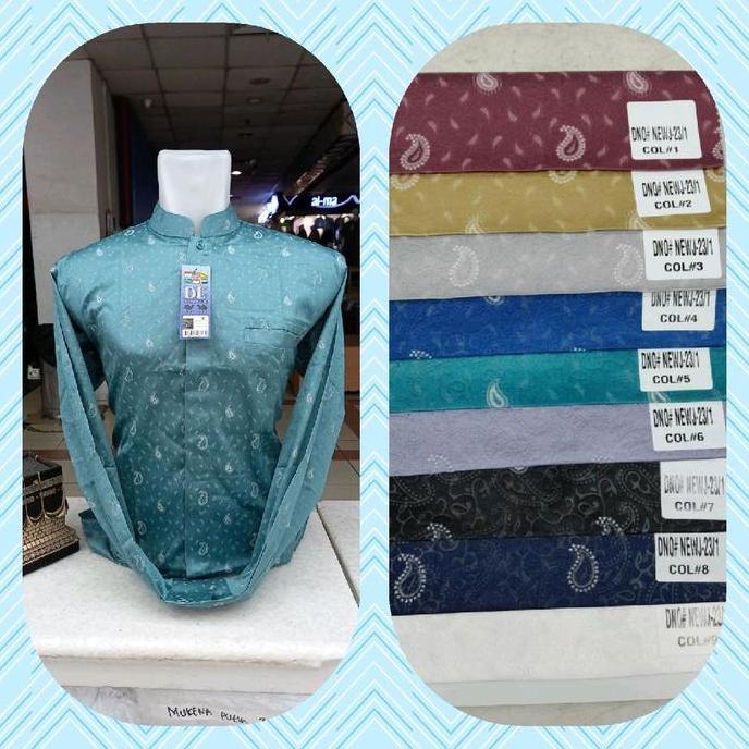 Koko DL Busana Muslim lengan panjang motif keong