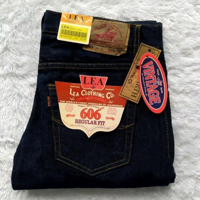 100% AMAN Celana Lea Original Distro Celana Premium Denim Celana Jeans Panjang Original