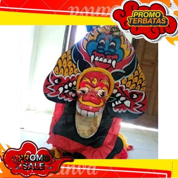 Cod Topeng Barongan Termurah Barongan Anak Sd Premium / Barongan / Caplokan /Caplokan | Permainan Tr