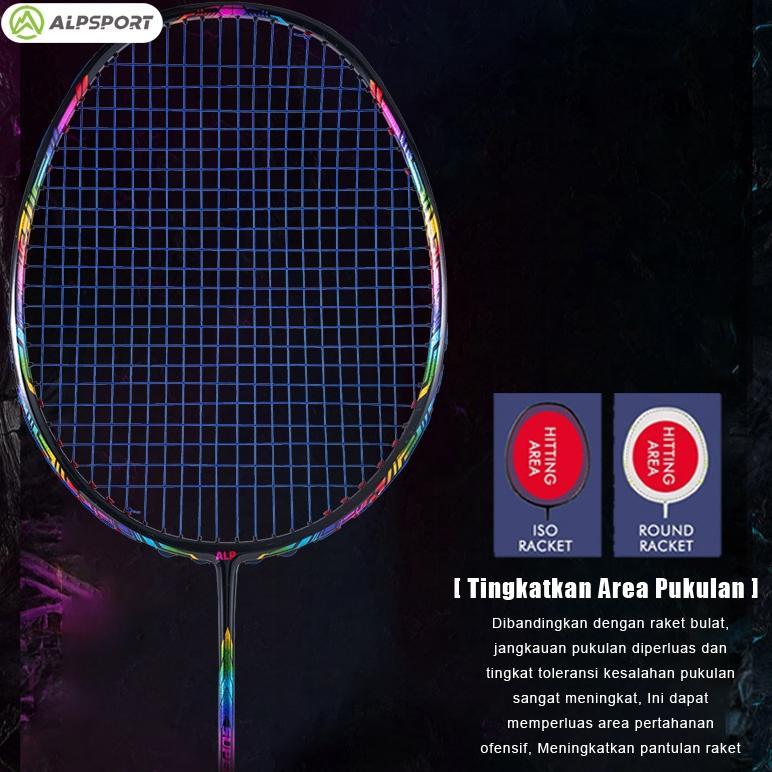 BEST SALE ALPSPORT XC Max 32Lbs Warna Gradien Bingkai Pelangi 4U 82g Sangat Ringan 100% Serat Karbon