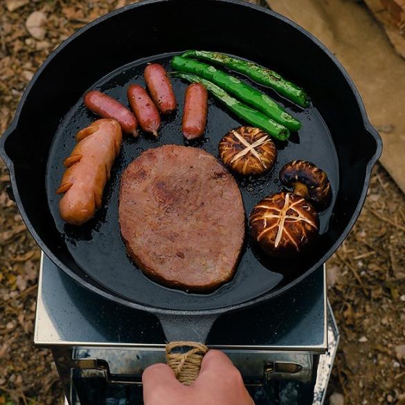New Wajan Besi Cor - Cast Iron Skillet - Steak Griller - Panci Besi Cor