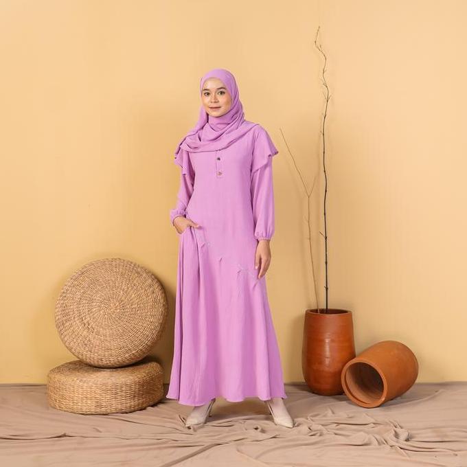 MUSAMMA ATHALLA DRESS - Airflow - Gamis Wanita Dewasa