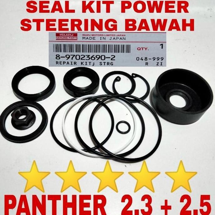 Promo SEAL KIT WORM / BOREM POWER STEERING PANTHER LAMA 2.3 / 2.5 / PICK UP Diskon