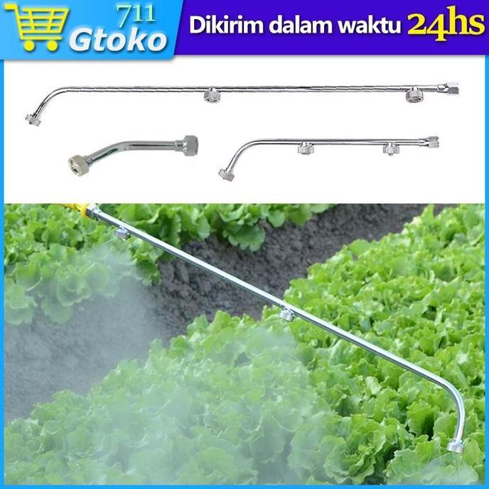 Stik Sprayer 3 Mata Nozzle Stick Kabut Sprayer Elektrik Panjang 60 Cm