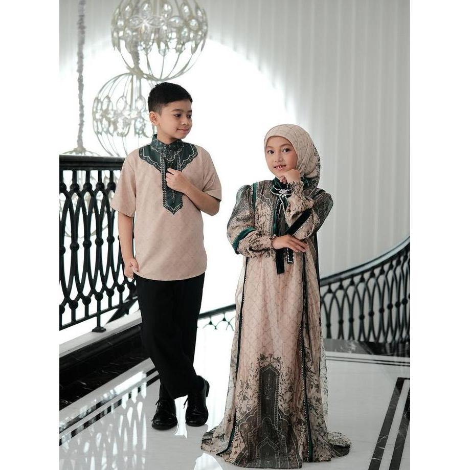 Alcavella - Zaneera Kids Dress Series | Baju Gamis Anak Perempuan Elegan