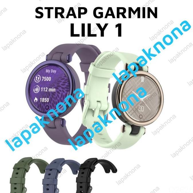 Strap Garmin LILY Tali Jam Tangan Silicone Sport Silikon Lembut lily