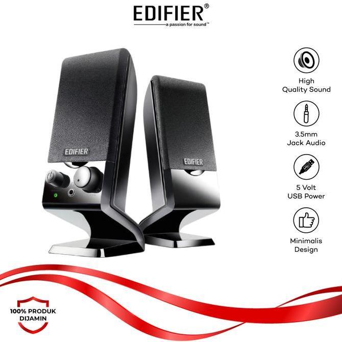 Speaker Aktif Desktop Multimedia Stereo Edifier - R10U terlaris