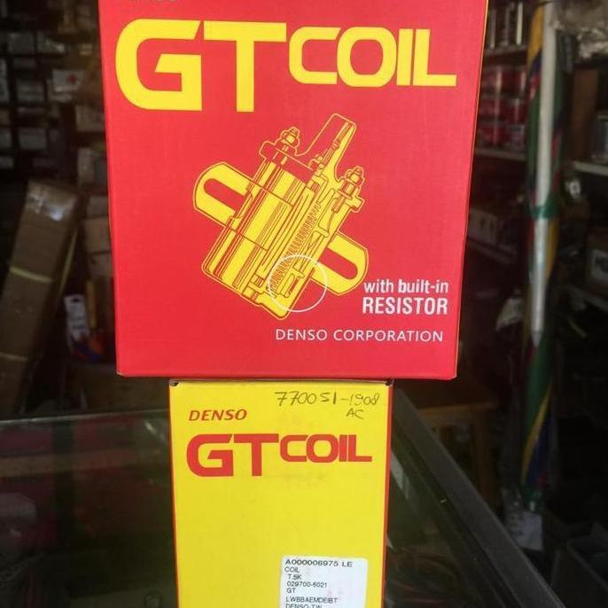 Ignition Coil Koil Gt Pengapian 12V Kaki 3 Universal Denso Kijang 5K 7K Futura Carry L300 Japan