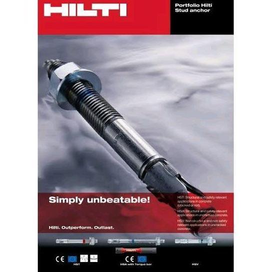 Yukbisa- Dynabolt / Dinabolt Hilti M12 X 100 Mm