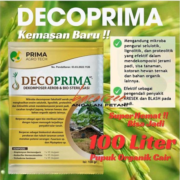 Tmn- Decoprima - Bio Decomposer 100 Gram