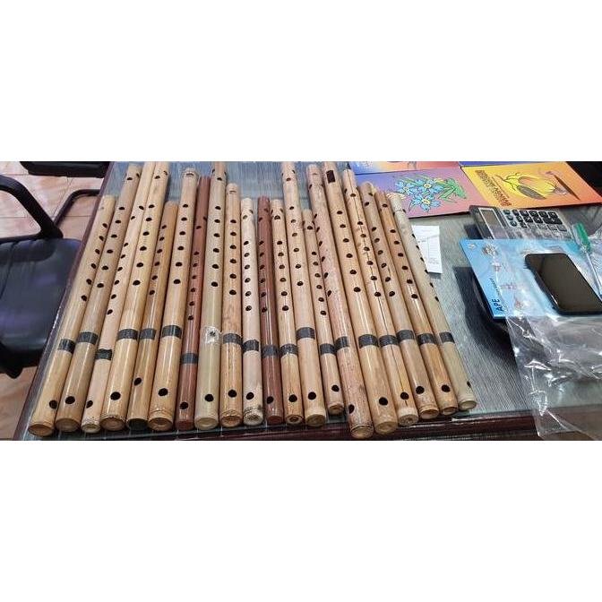 Paket Hemat 5 Pcs Sulim / Suling / Seruling Batak Toba -(Sulim Batak) Kualitas Terbaik Harga Termura