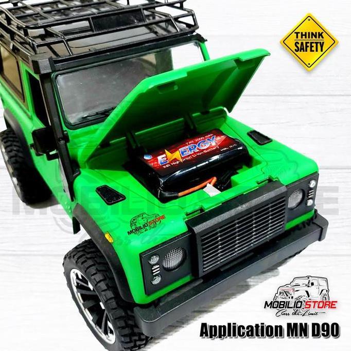 Lansungkirim- Baterai Inr Li Ion 7.4 Volt 2000 Mah High Drain Rc Mini Battery