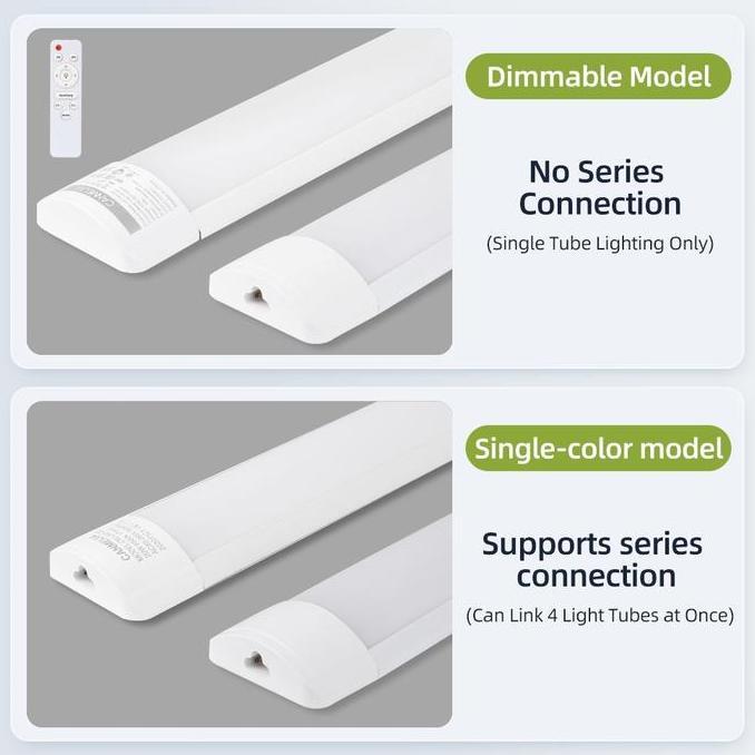 3 Warna Lampu Led Tube T5 Bar Lampu Etalase Konter Tempel Desk Lamp Meja Belajar 30cm 50cm Panjang L