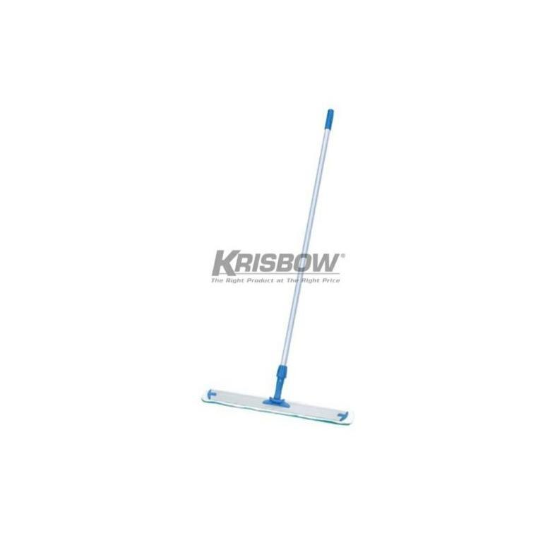 [CUP] KRISBOW Sapu dorong - FLAT MOP 24 INCH WITH ALUMUNIUM HANDLE