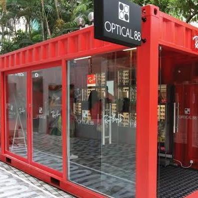 Terlaris Booth Kontainer Kedai/Booth Cafe/Booth Custom Design #226