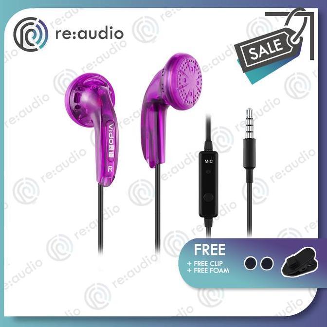 Jdg- Earbud Vido Original - Bass Earphone Kere Hore Legend