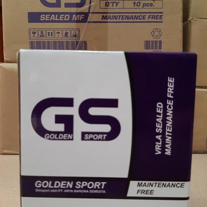 Aki Motor Crypton, Vega R, Jupiter Z, Smash 12V-7Ah GM5Z-3B Aki Kering