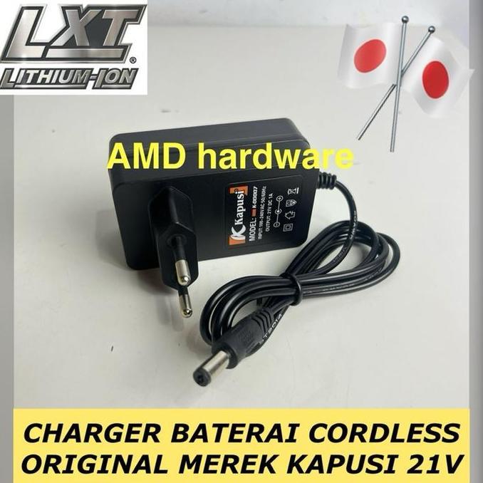 Powerx- Adapter Charger Mesin Bor Cordless Casan Baterai 12V 21V 36V 48V Kapusi Japan Jld Adaptor
