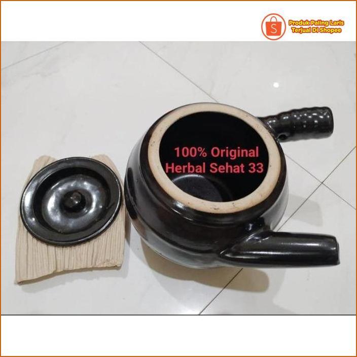 Panci Tanah Liat Untuk Masak Rempah Herbal / Panci Untuk Masak Obat Perhatian