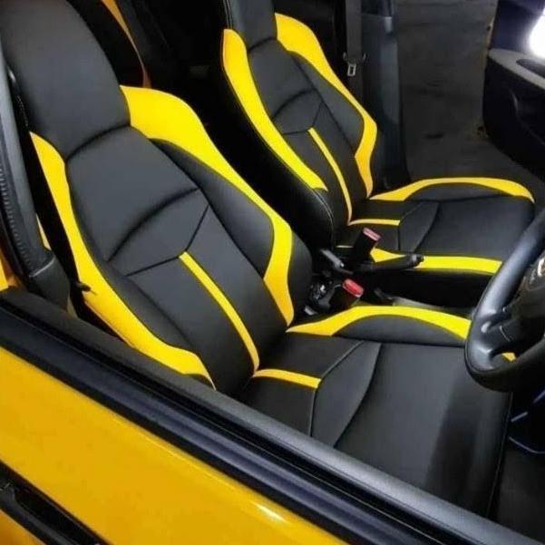 Sarung Jok Mobil Agya Ayla Model Sporty Ready