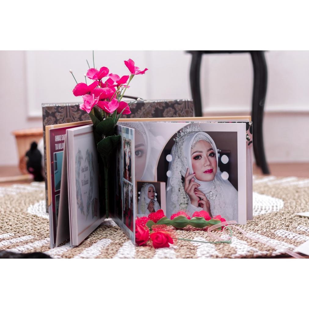 [GRY] Photobook Wedding / Cetak Album Foto Kolase Magazine BOX Koper Wallpaper Full Hard Cover