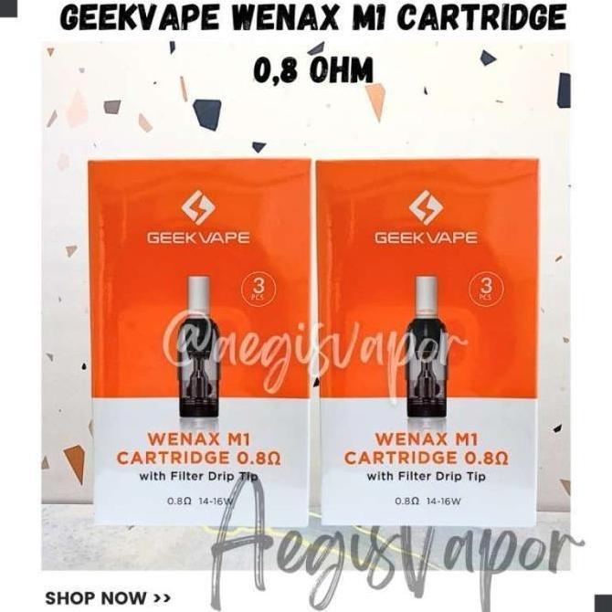 Grosir Wenax M1/ M + Filter Cartridge Harga Per 1 Pcs