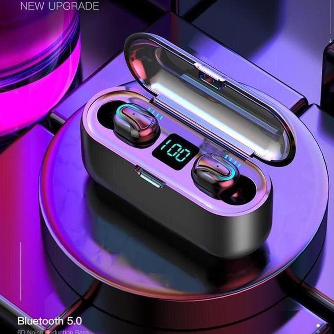 Jdg- Tws Hbq Q32 Earphones Bluetooth 5.0+Edr Bass Stereo Ipx5 Anti Air