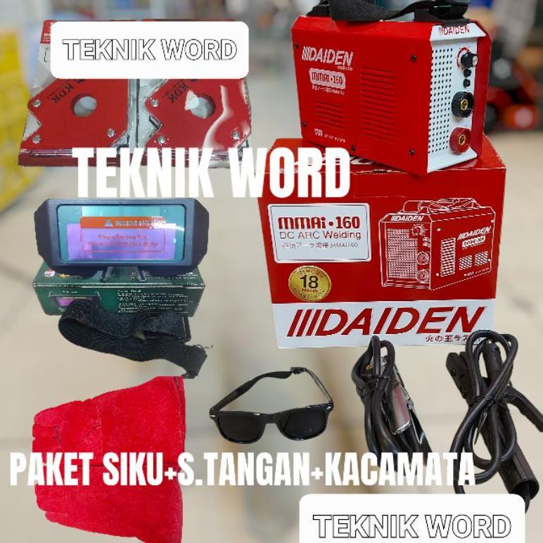 MESIN LAS DAIDEN MMAI 160 INVERTER LAS DAIDEN MMAI 160A