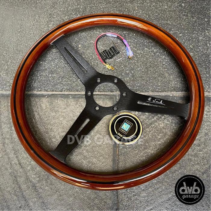 Stir Nardi Wood Classic 14" Premium - Steering Wheels Kayu Setir Steer Original Dan Terpercaya