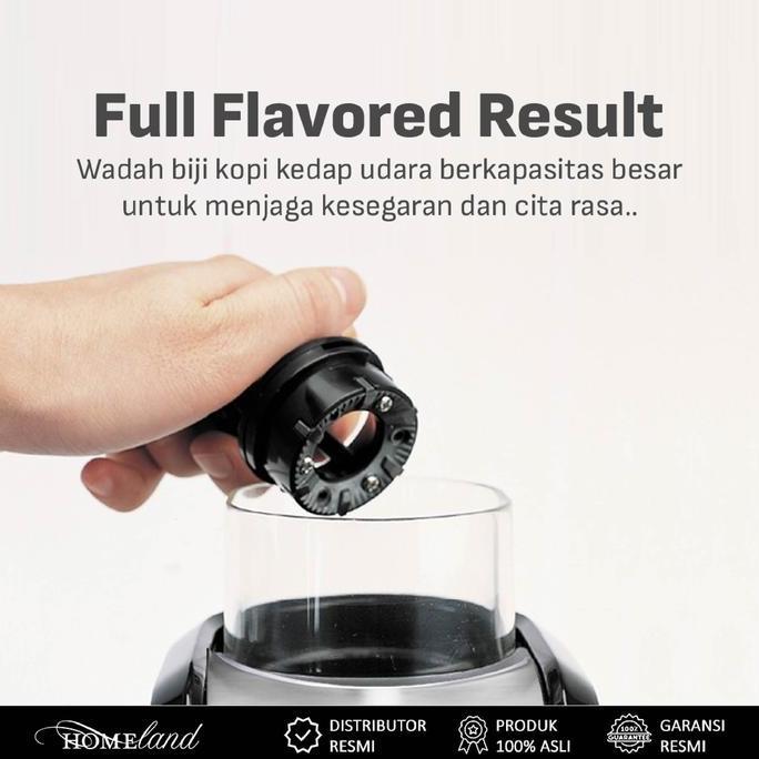 Murah Krups Coffee Machine Otomatis Gvx2 Penggiling Kopi Burr Stainless Steel, 17 Tingkat Gilingan, 