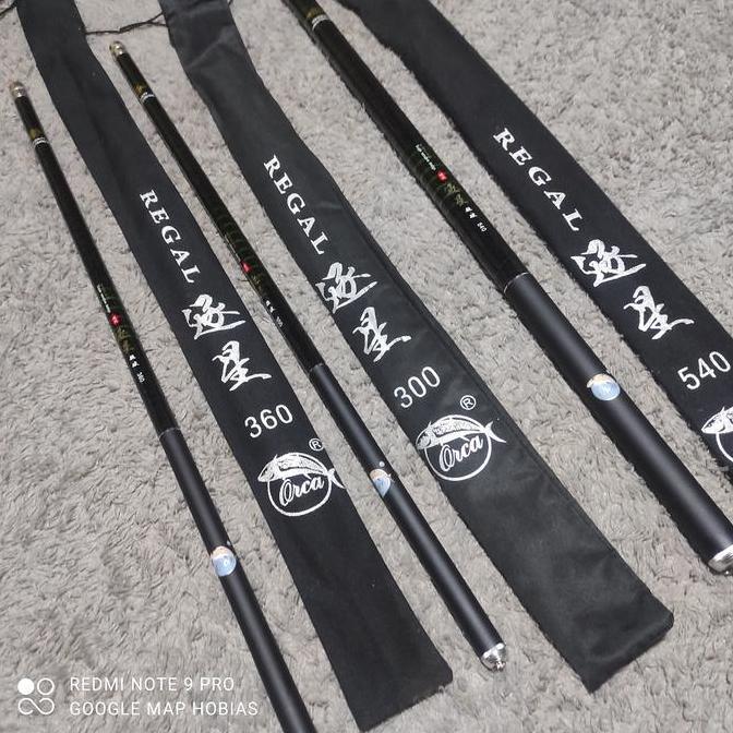 Joran Pancing Tegek Orca Regal 300. 360. 450. 540
