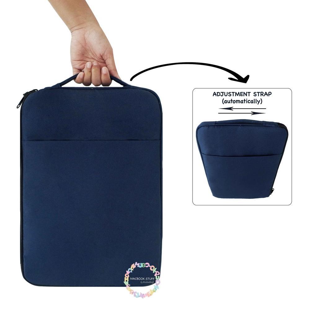 TERBARU TAS LAPTOP CLUTCH HANDLE Jinjing TAHAN ANTI AIR WATERPROOF WATER RESISTANT Laptop Bag / Slee