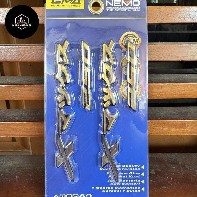 EMBLEM XMAX 250 RESIN JEPANG NEMO TULISAN JEPANG NEMO