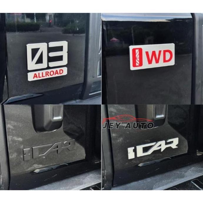 Logo J6 IWD / logo icar 03 J6 / Logo Chery J6