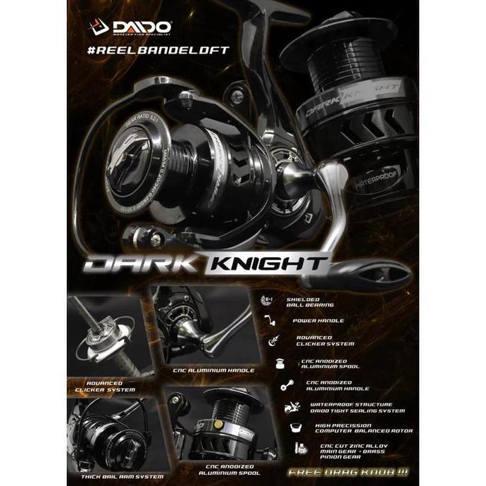 REEL POWER HANDLE DAIDO DARK KNIGHT/MAGMA/SILVERTIPH/TALISMAN1000-6000