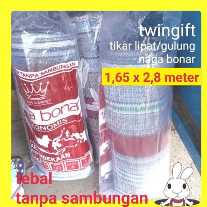 VIRALL TIKAR LIPAT/GULUNG UKURAN JUMBO, TEBAL DAN AWET ''