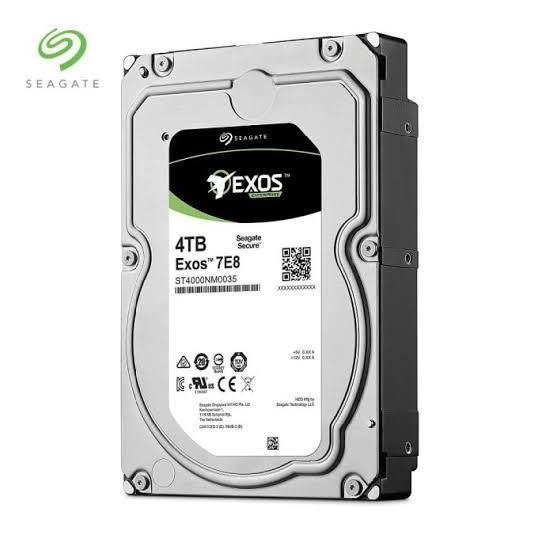 NEW Hdd/Hardisk EXOS 3,5 internal 4TB SATA Cctv/Komputer