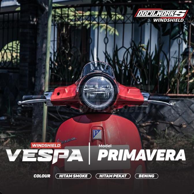 Docilworks - Visor Windshield Vespa Primavera
