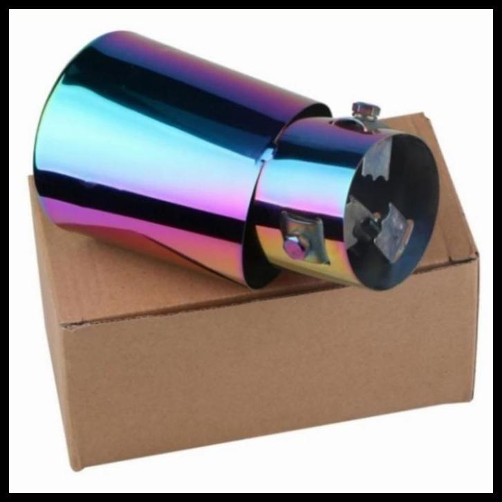 TERLARIS MUFFLER UJUNG PIPA KNALPOT MOBIL CALYA SIGRA FULL PELANGI 