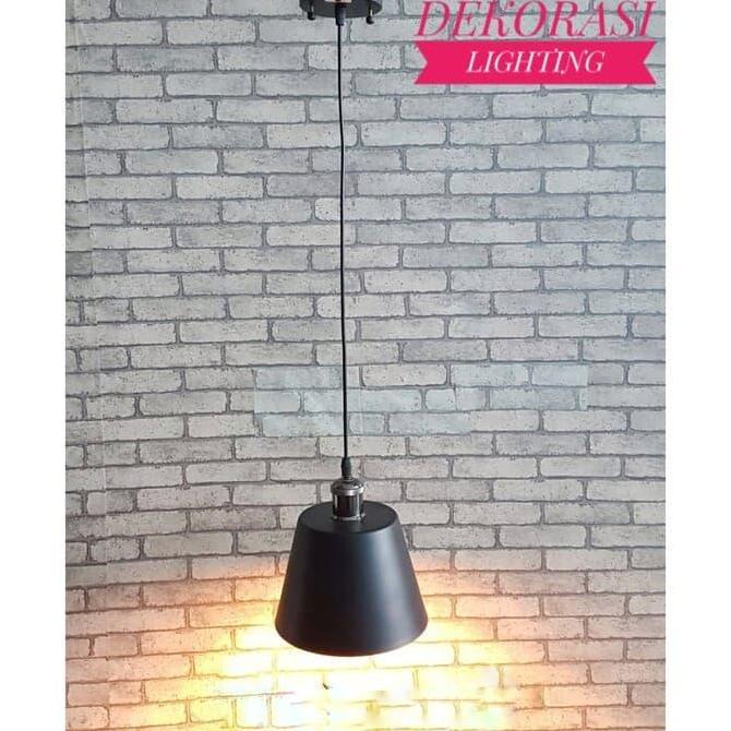 Lampu gantung hias minimalis warna warni decor cafe lighting