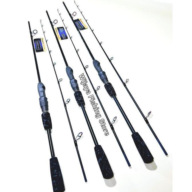 Joran Pancing Oncak Galaxy SP 150 165 180 ATASAN CARBON SOLID